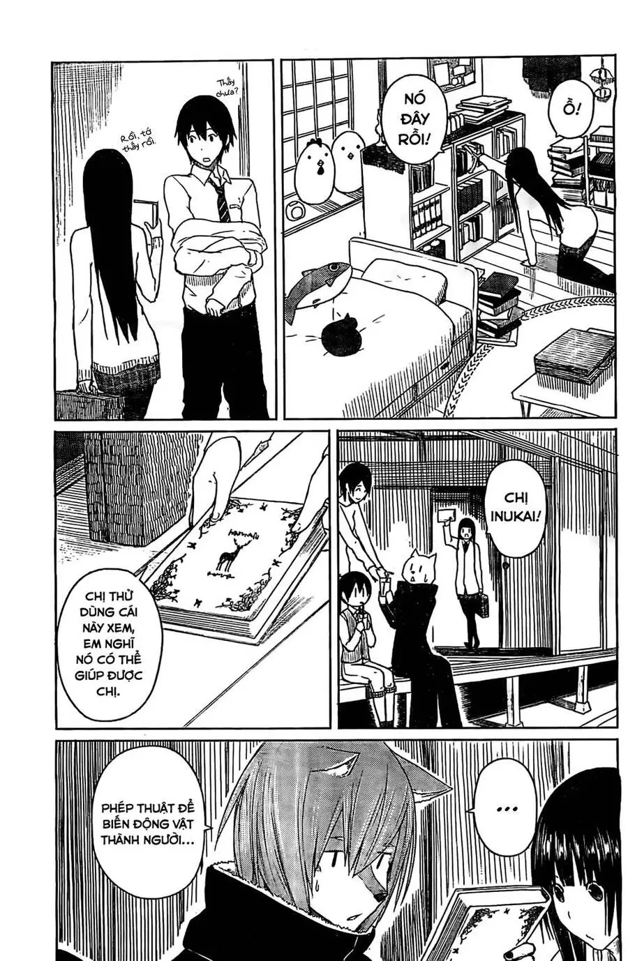 Flying Witch Nettruyen ZZZ Chương 9 Page 12