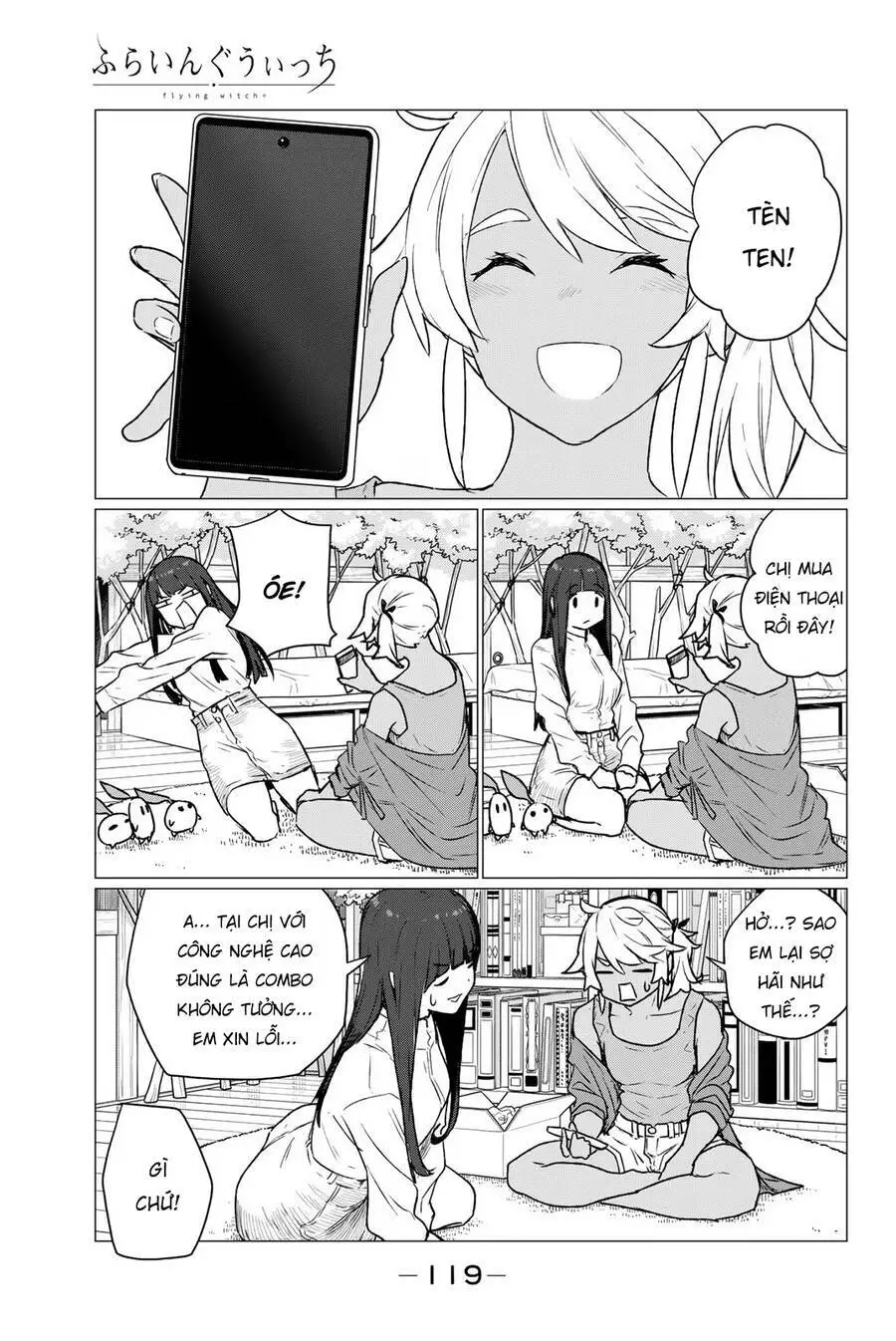 Flying Witch Nettruyen ZZZ Chương 72 Page 4