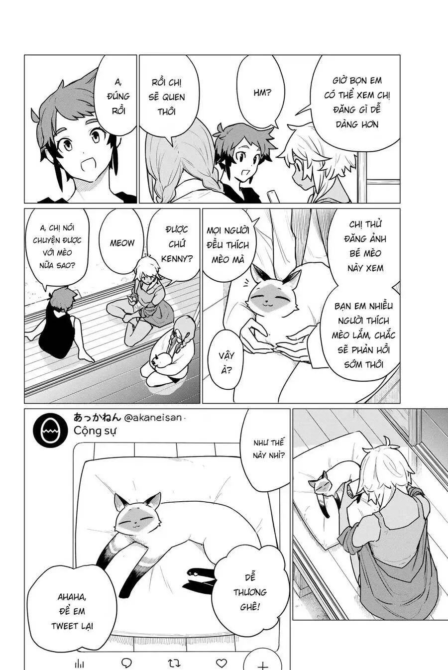 Flying Witch Nettruyen ZZZ Chương 72 Page 17