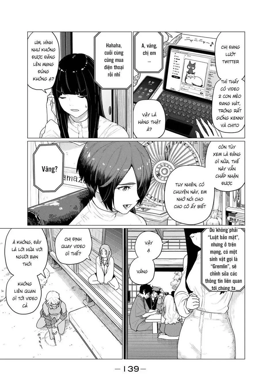 Flying Witch Nettruyen ZZZ Chương 72 Page 24