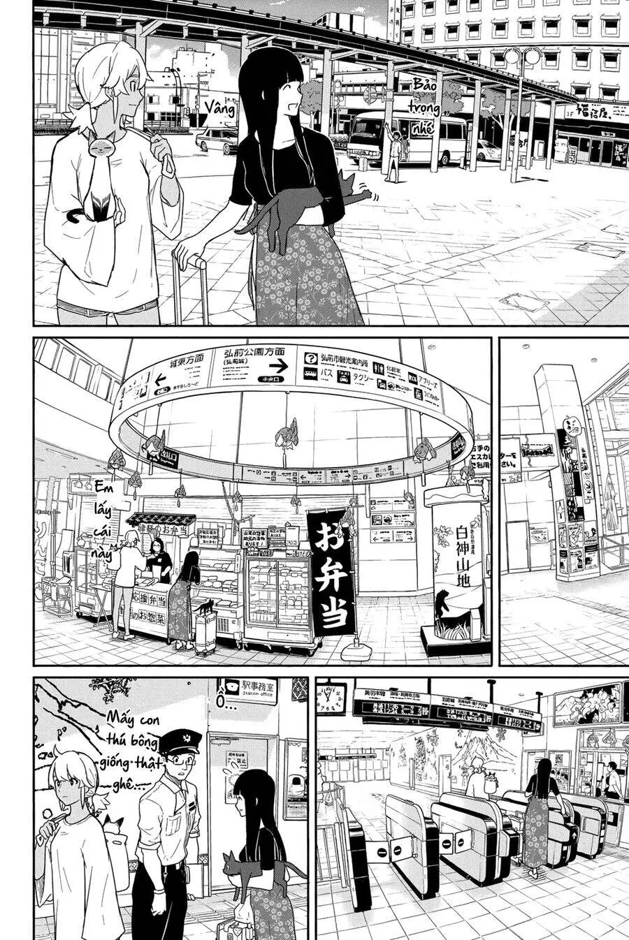 Flying Witch Nettruyen ZZZ Chương 57 Page 8