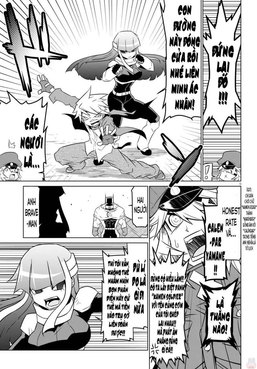 Zannen Jokanbu Black General-San Nettruyen ZZZ Chương 61 Page 9