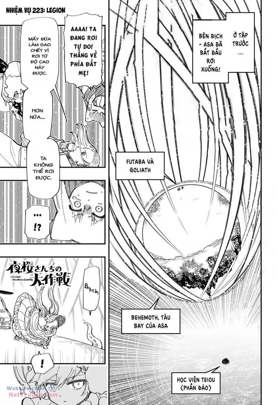 Gia Tộc Điệp Viên Yozakura Nettruyen ZZZ Chương 223 Page 3