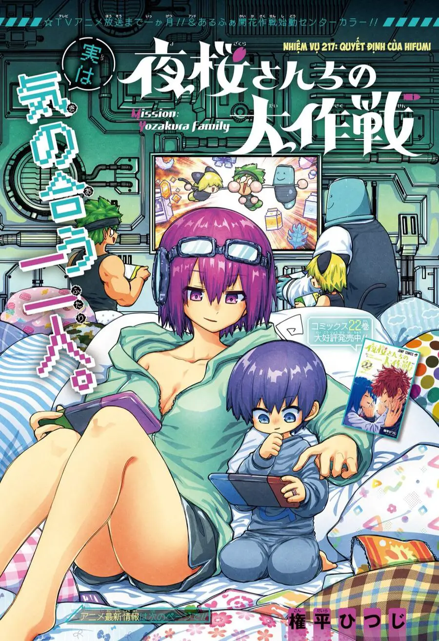 Gia Tộc Điệp Viên Yozakura Nettruyen ZZZ Chuong 217 Page 2
