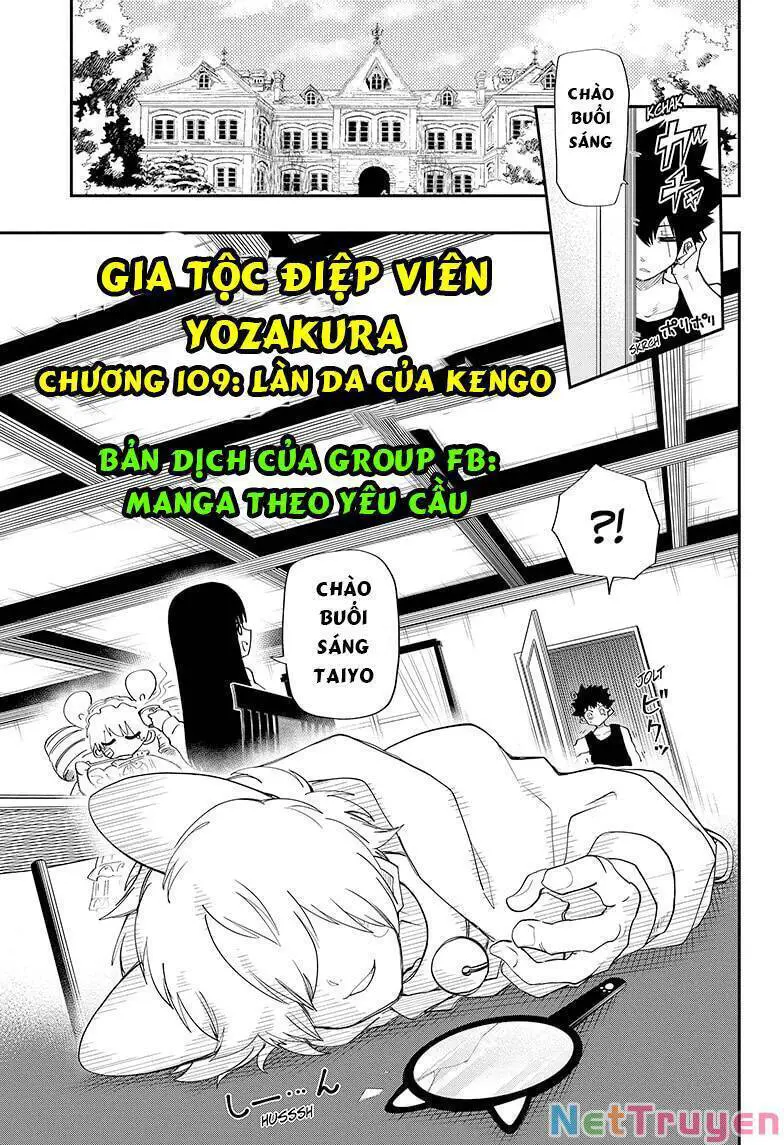 Gia Tộc Điệp Viên Yozakura Nettruyen ZZZ Chương 109 Page 1