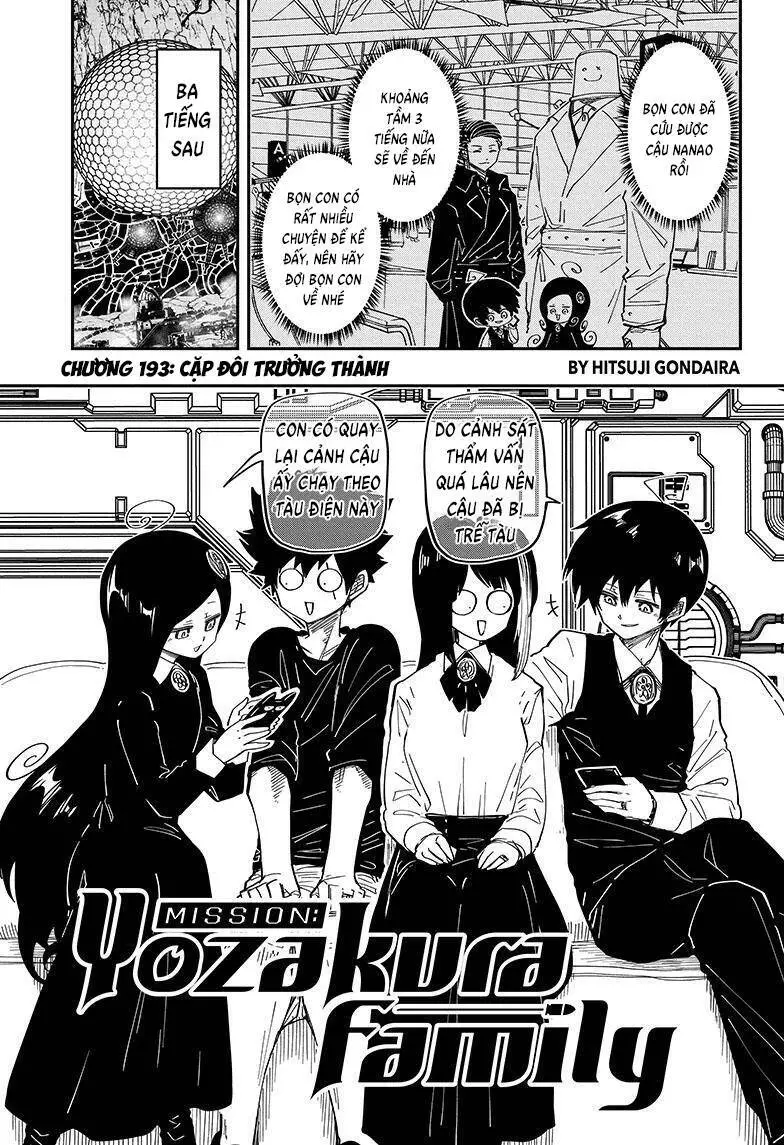 Gia Tộc Điệp Viên Yozakura Nettruyen ZZZ Chương 193 Page 3