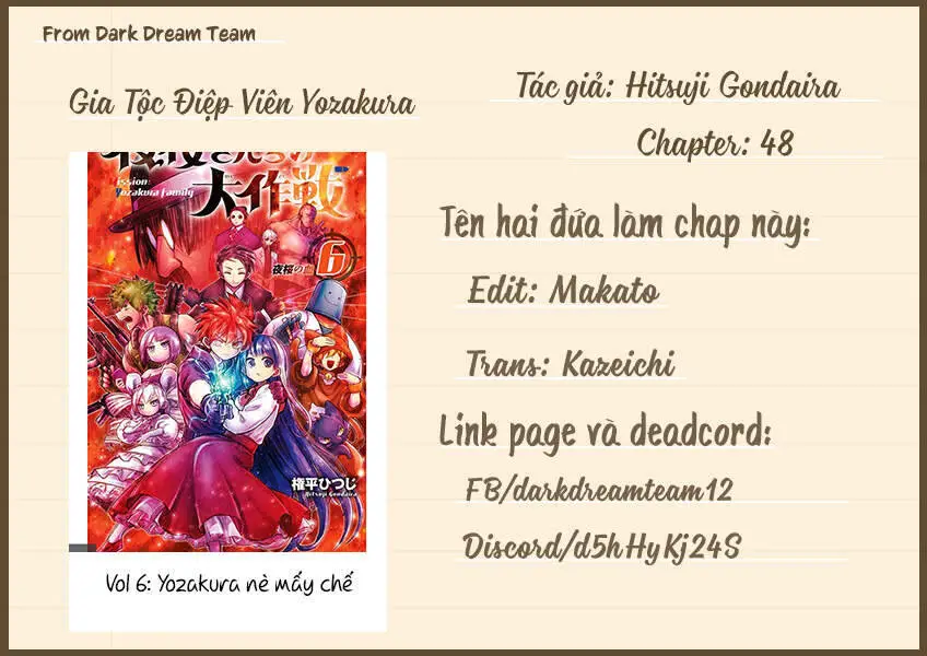 Gia Tộc Điệp Viên Yozakura Nettruyen ZZZ Chương 48 Page 1