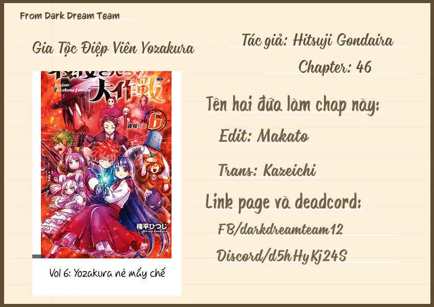 Gia Tộc Điệp Viên Yozakura Nettruyen ZZZ Chương 46 Page 1