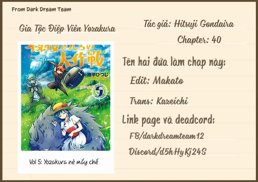 Gia Tộc Điệp Viên Yozakura Nettruyen ZZZ Chương 40 Page 1