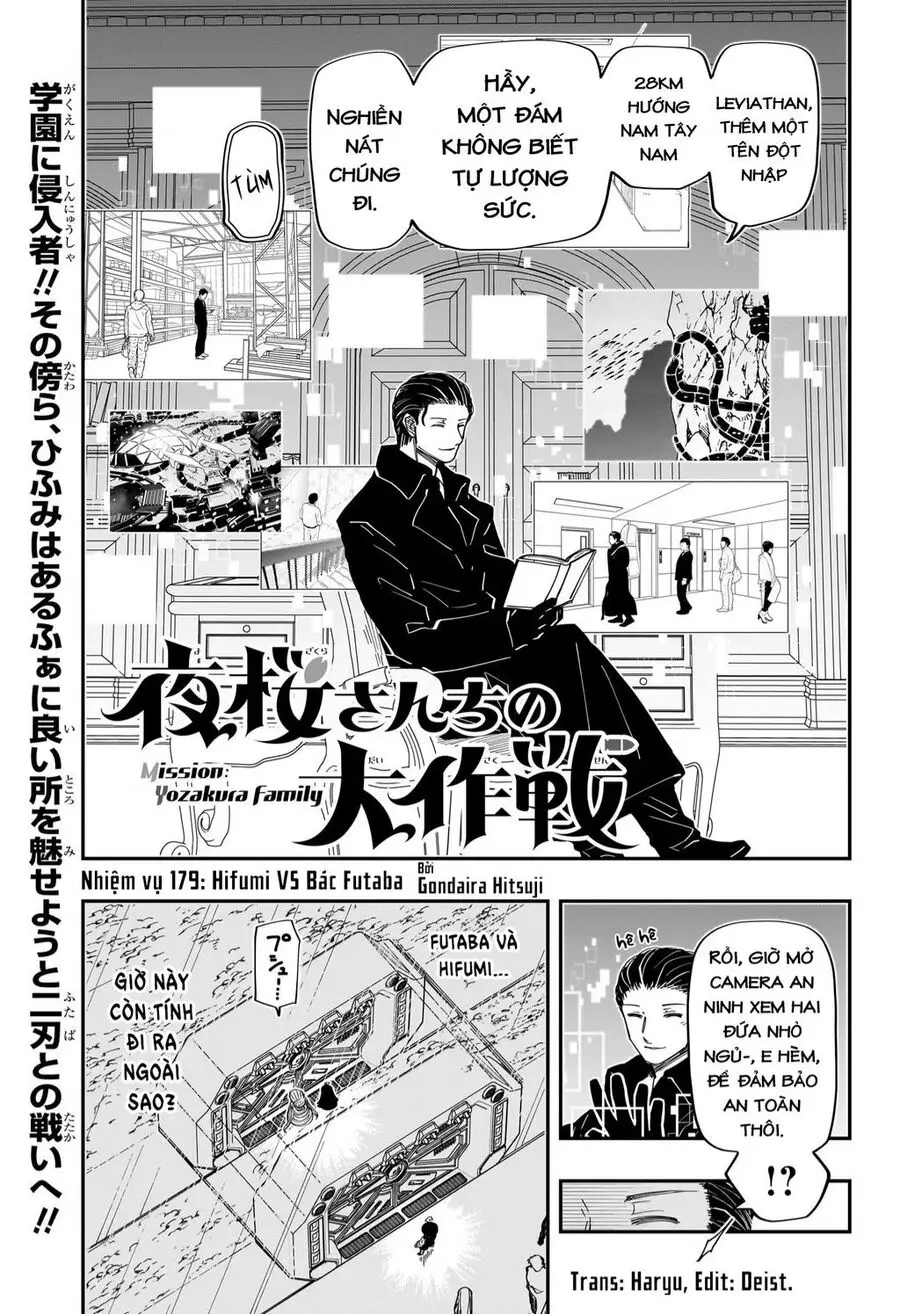 Gia Tộc Điệp Viên Yozakura Nettruyen ZZZ Chuong 179 Page 1