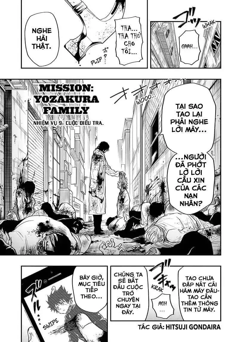 Gia Tộc Điệp Viên Yozakura Nettruyen ZZZ Chương 9 Page 2