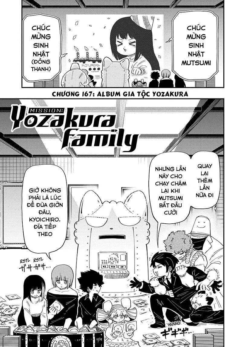 Gia Tộc Điệp Viên Yozakura Nettruyen ZZZ Chương 167 Page 1