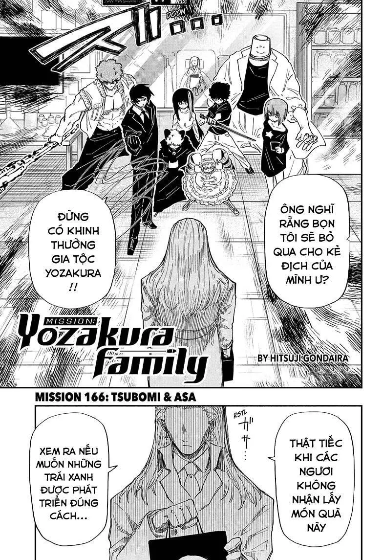 Gia Tộc Điệp Viên Yozakura Nettruyen ZZZ Chương 166 Page 1