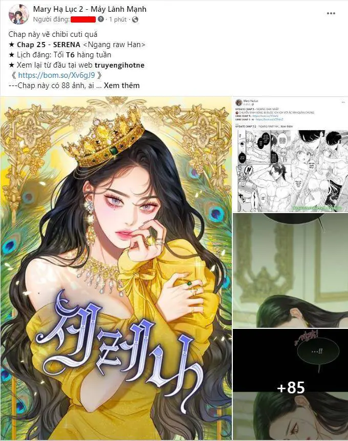 Serena Nettruyen ZZZ Chương 25.1 Page 6