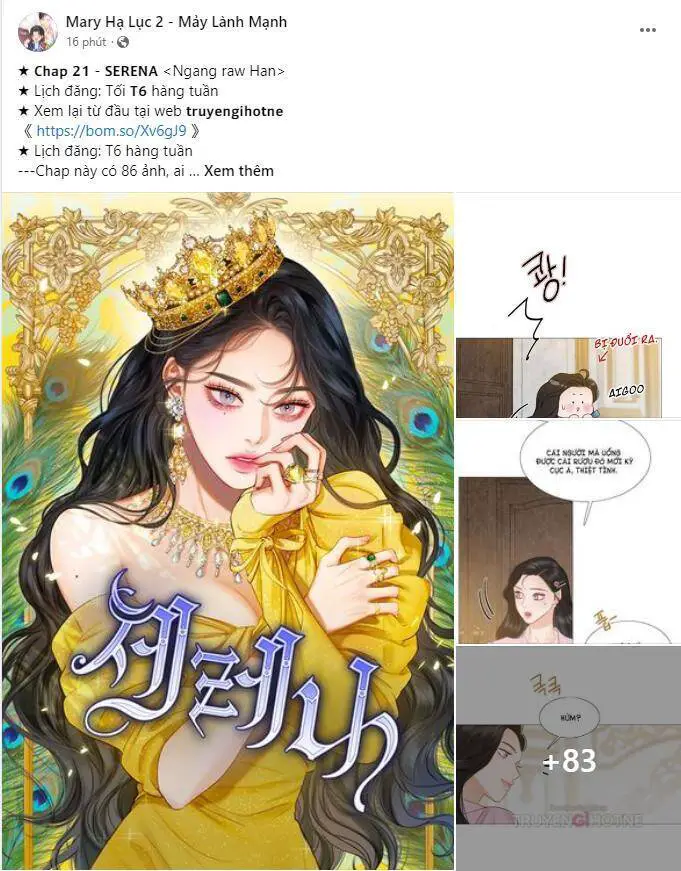 Serena Nettruyen ZZZ Chương 21.1 Page 2
