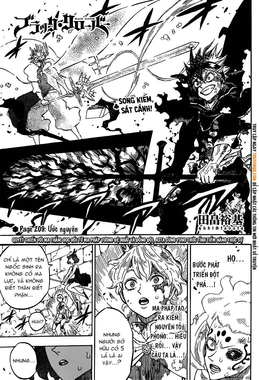 Black Clover - Thế Giới Phép Thuật Nettruyen ZZZ Chương 209 Page 2
