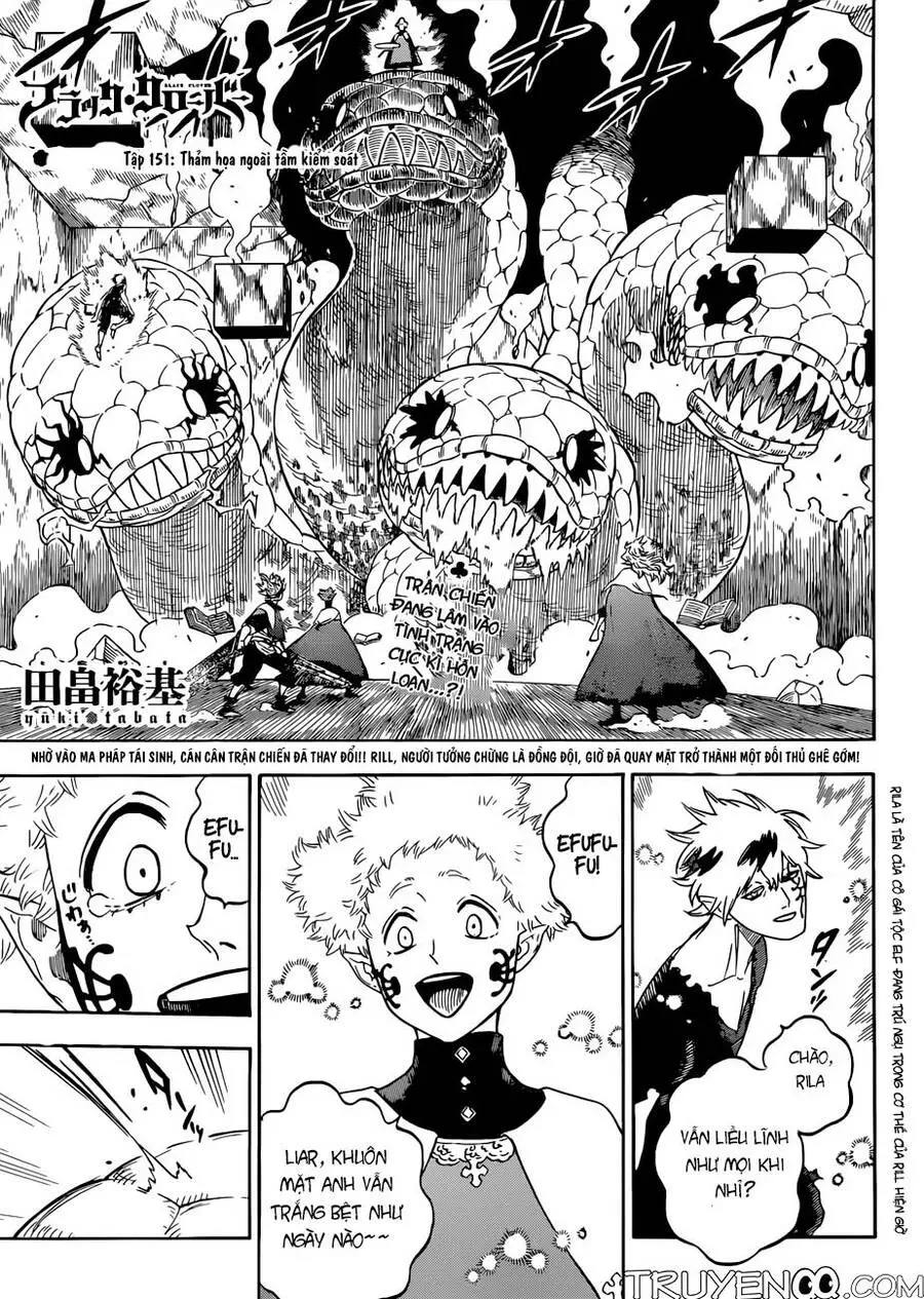 Black Clover - Thế Giới Phép Thuật Nettruyen ZZZ Chương 151 Page 1