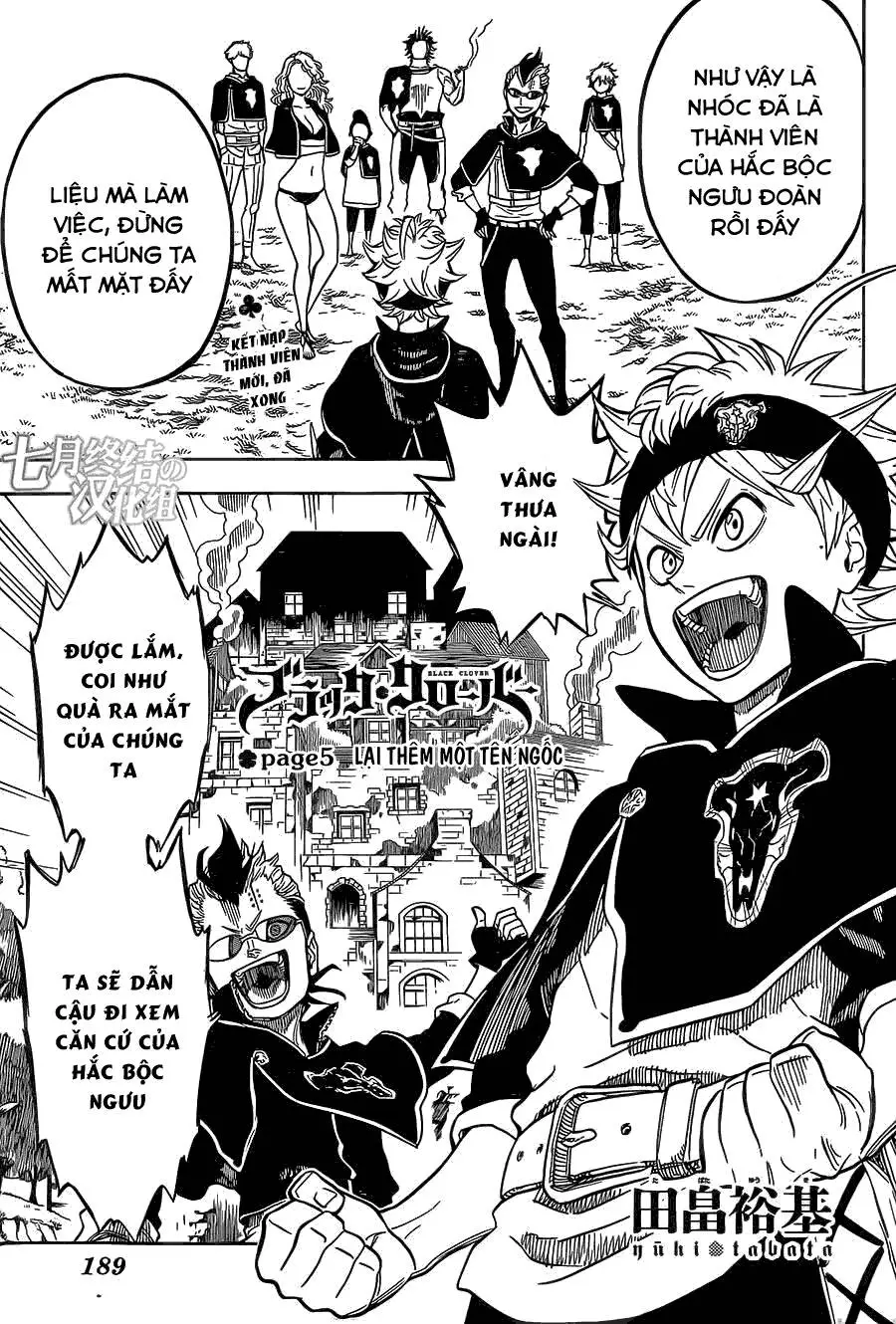 Black Clover - Thế Giới Phép Thuật Nettruyen ZZZ Chương 5 Page 2