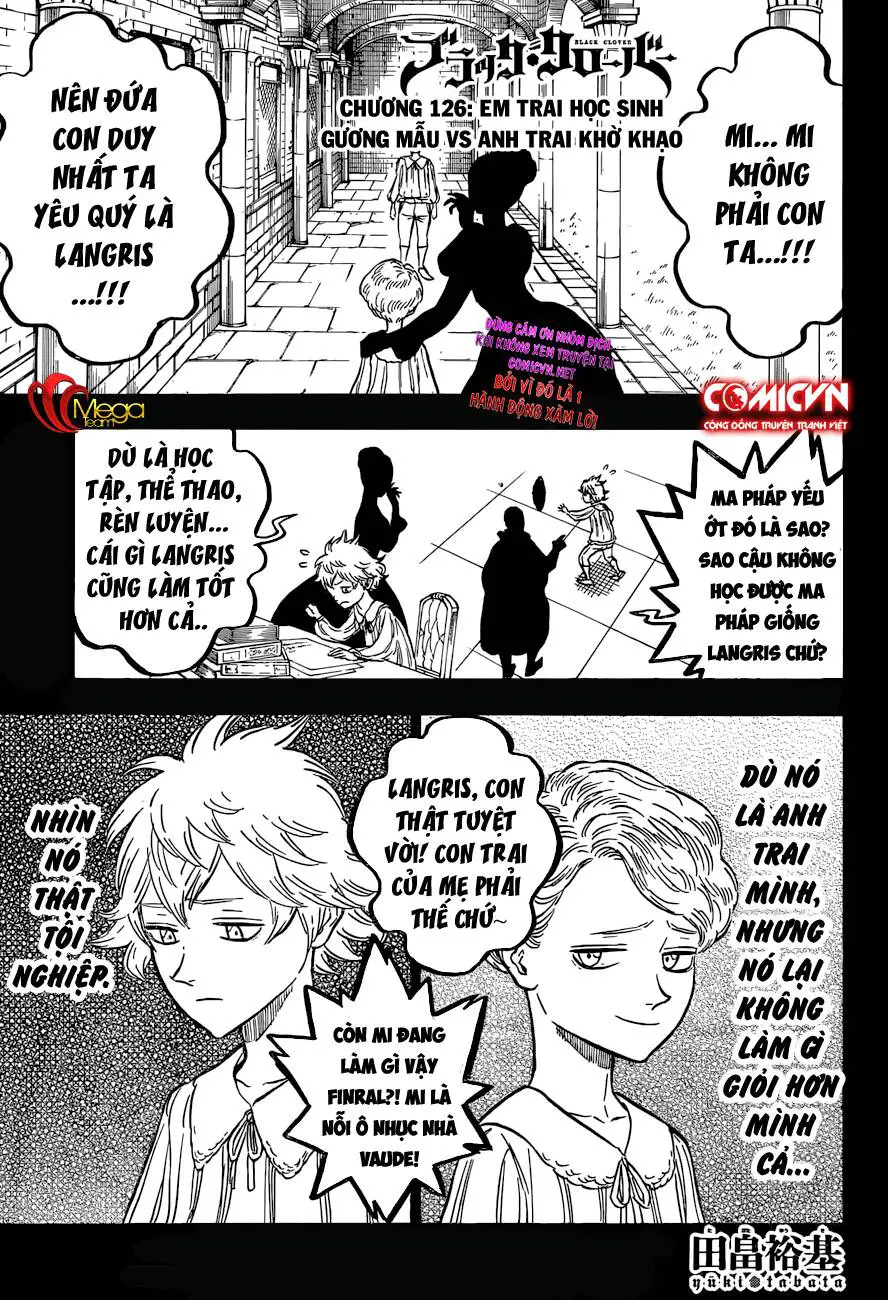 Black Clover - Thế Giới Phép Thuật Nettruyen ZZZ Chương 126 Page 1