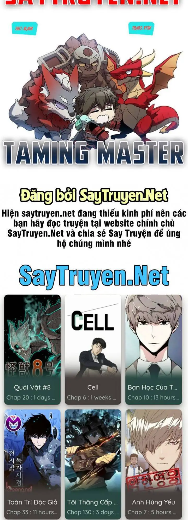 Bậc Thầy Thuần Hóa Nettruyen ZZZ Chương 52 Page 50