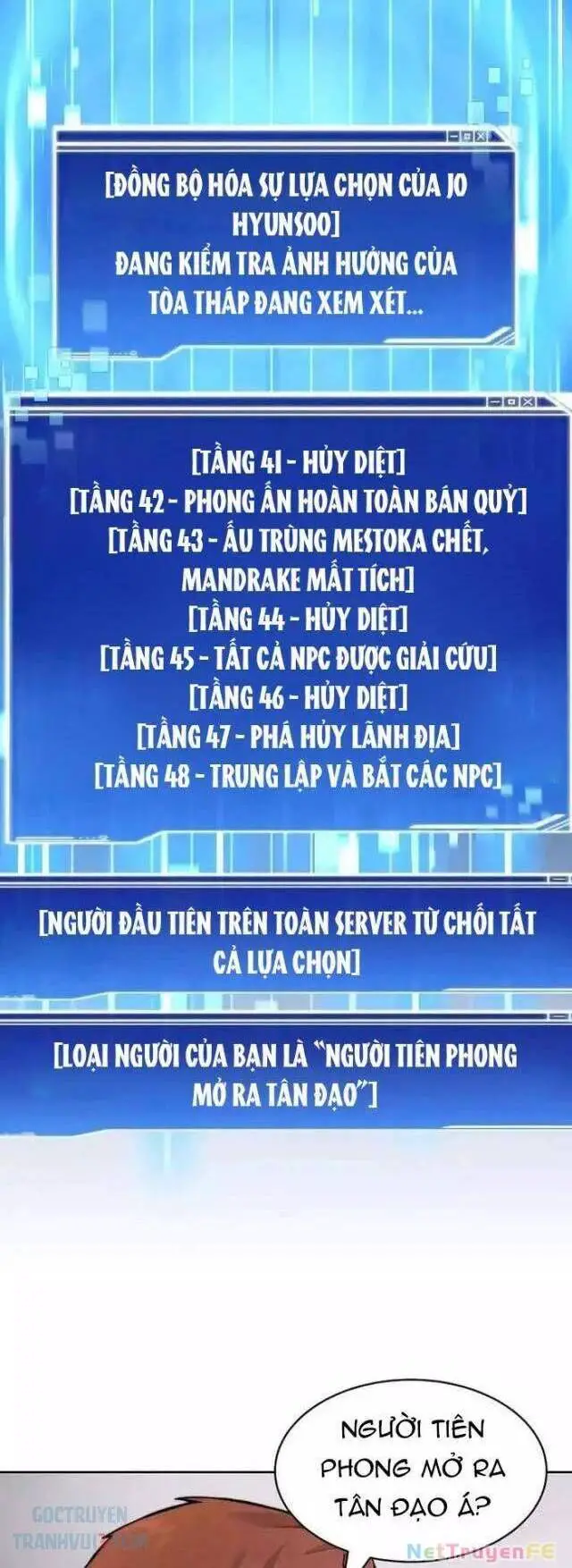 Mắc Kẹt Trong Tòa Tháp Thử Thách Nettruyen ZZZ Chương 89 Page 37