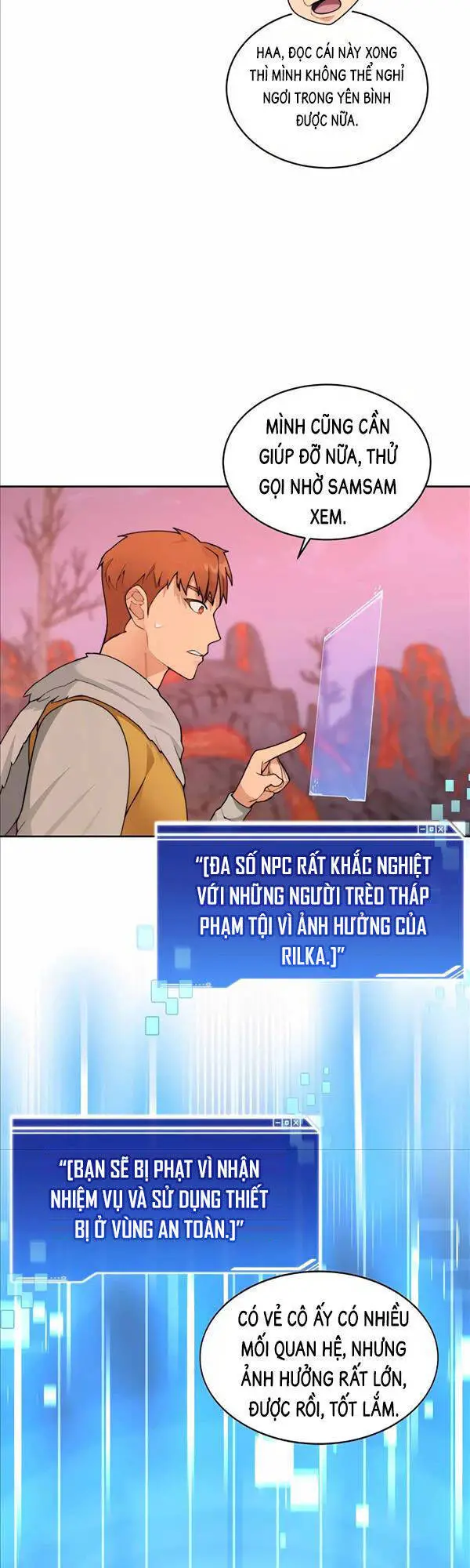 Mắc Kẹt Trong Tòa Tháp Thử Thách Nettruyen ZZZ Chương 31 Page 49