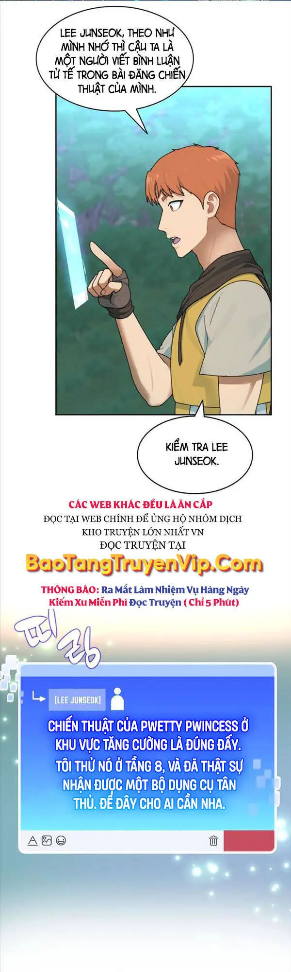 Mắc Kẹt Trong Tòa Tháp Thử Thách Nettruyen ZZZ Chương 16 Page 1
