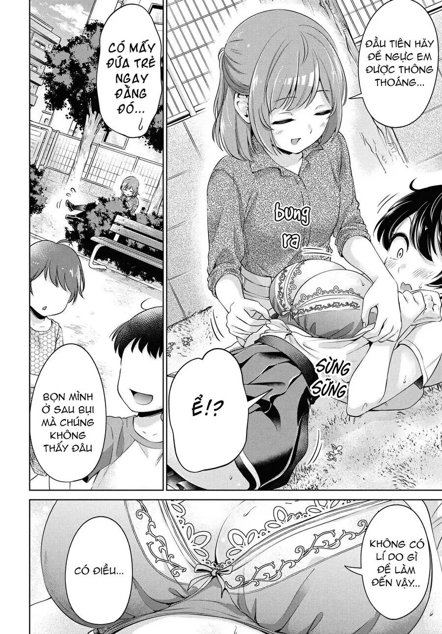 Toshishita Senpai Nettruyen ZZZ Chương 10.5 Page 17