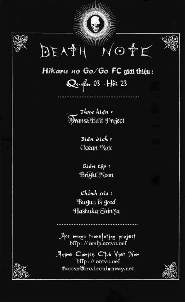 Cuốn Sổ Thiên Mệnh Nettruyen ZZZ Chương 23 Page 1