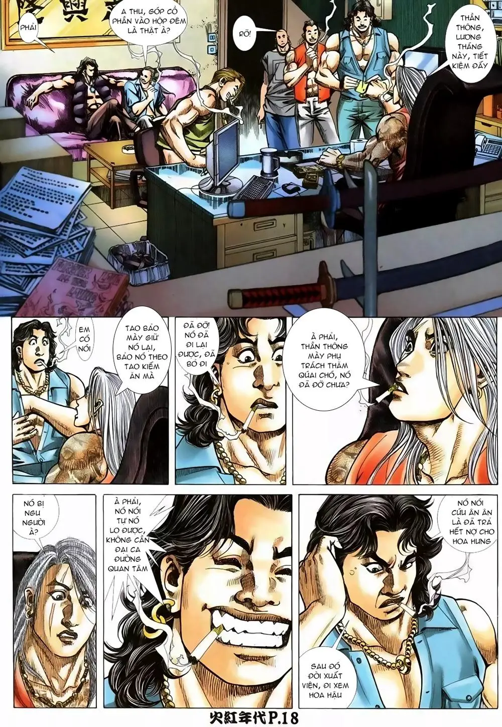 Hỏa Hồng Niên Đại Hắc Cốt Đường Nettruyen ZZZ Chương 115 Page 13