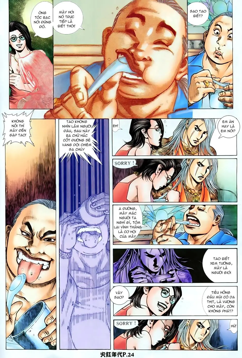 Hỏa Hồng Niên Đại Hắc Cốt Đường Nettruyen ZZZ Chương 68 Page 22