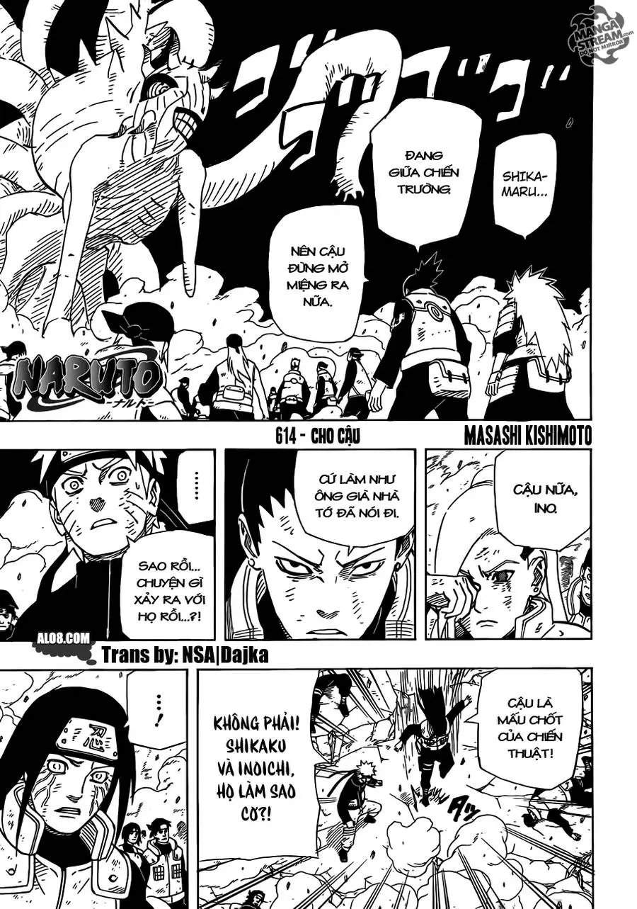 Naruto Nettruyen ZZZ Chương 614 Page 1