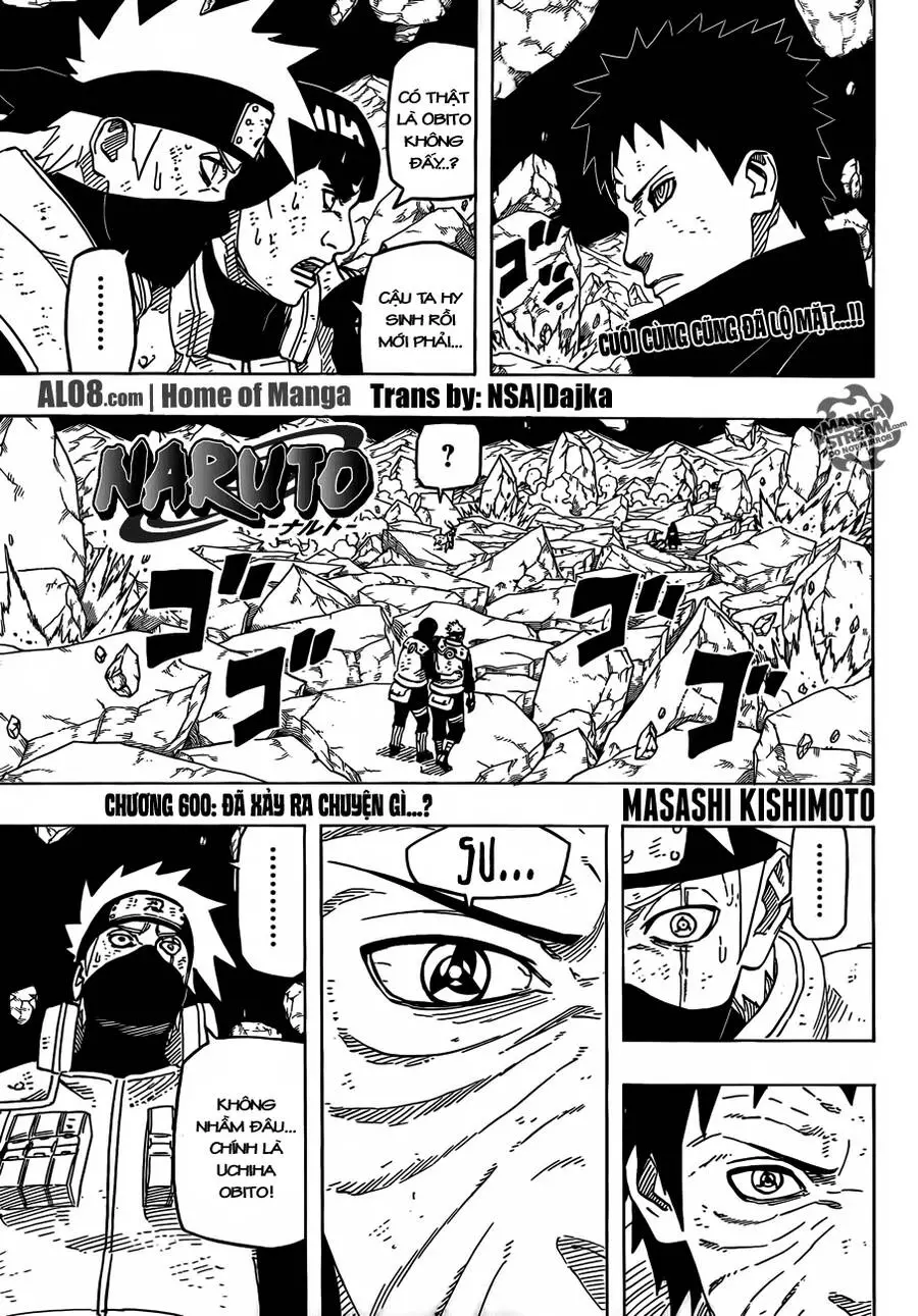 Naruto Nettruyen ZZZ Chương 600 Page 1