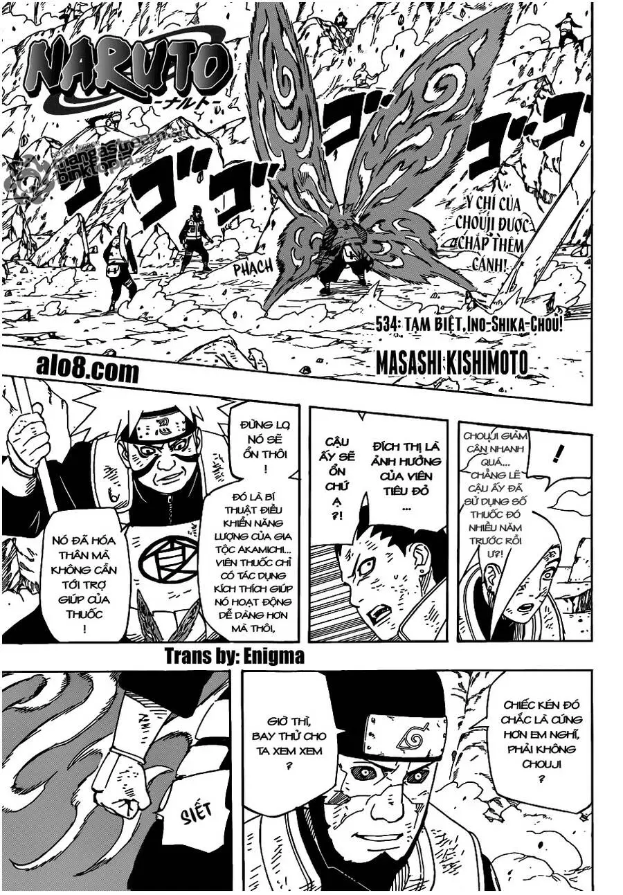 Naruto Nettruyen ZZZ Chương 534 Page 1