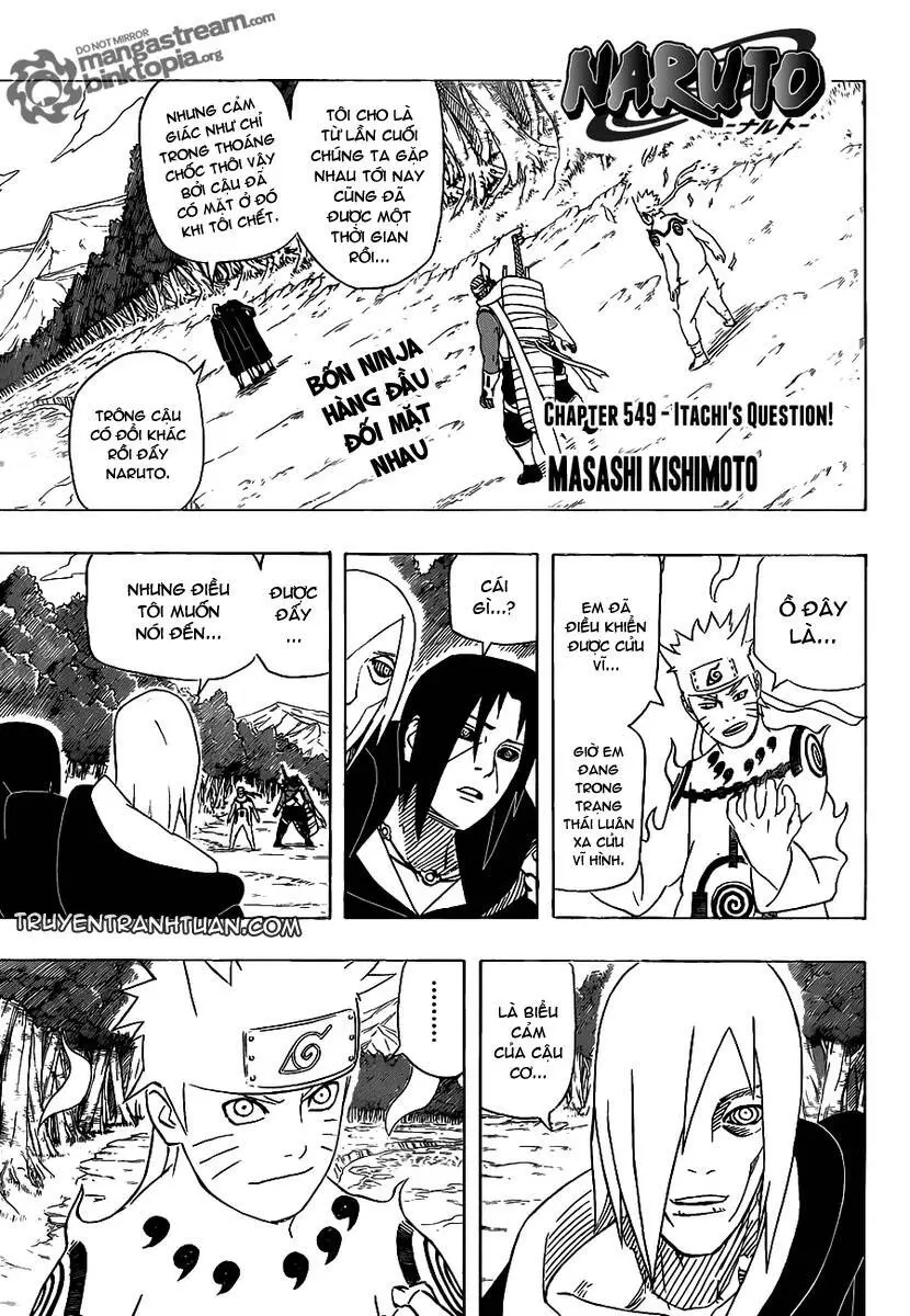 Naruto Nettruyen ZZZ Chương 549 Page 1