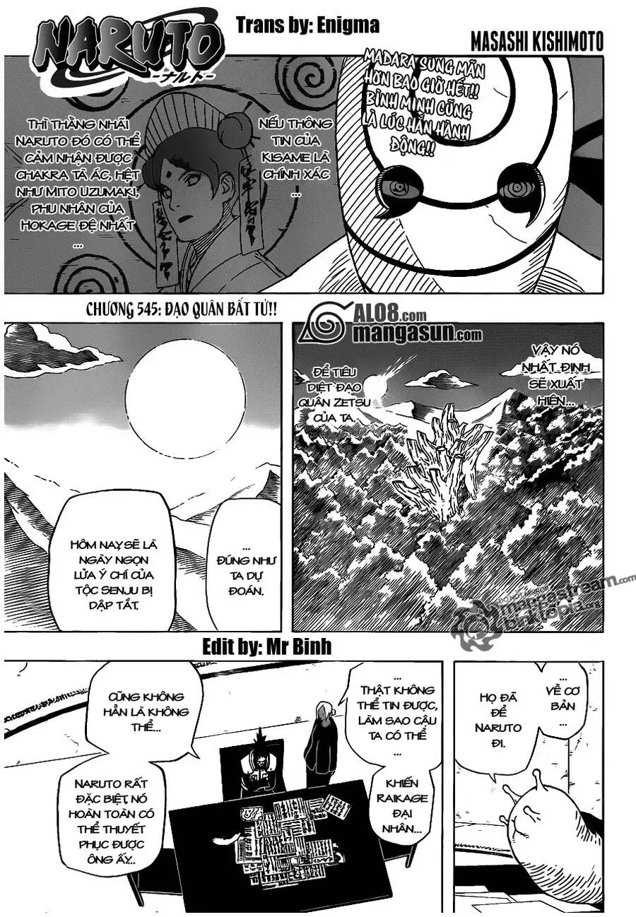 Naruto Nettruyen ZZZ Chương 545 Page 1