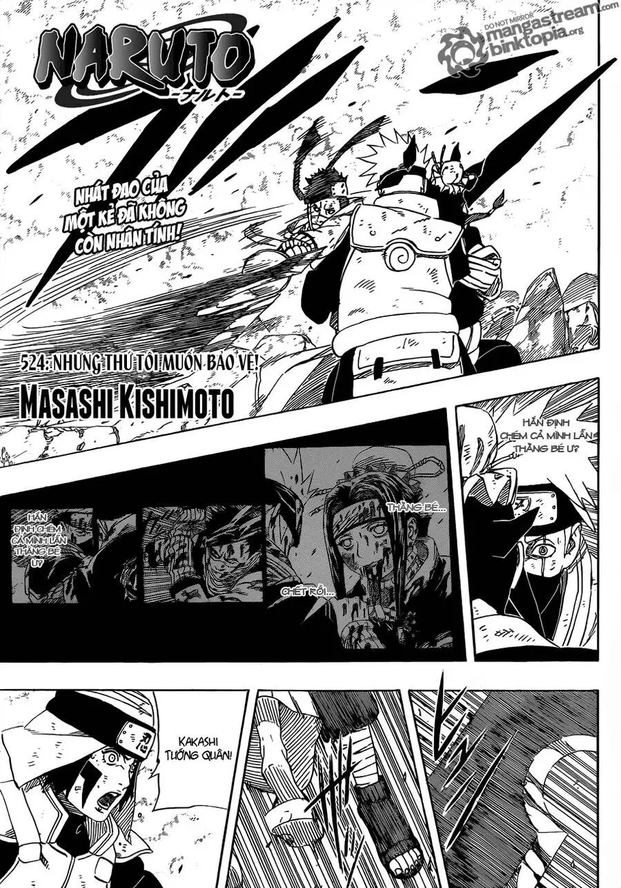 Naruto Nettruyen ZZZ Chương 524 Page 1
