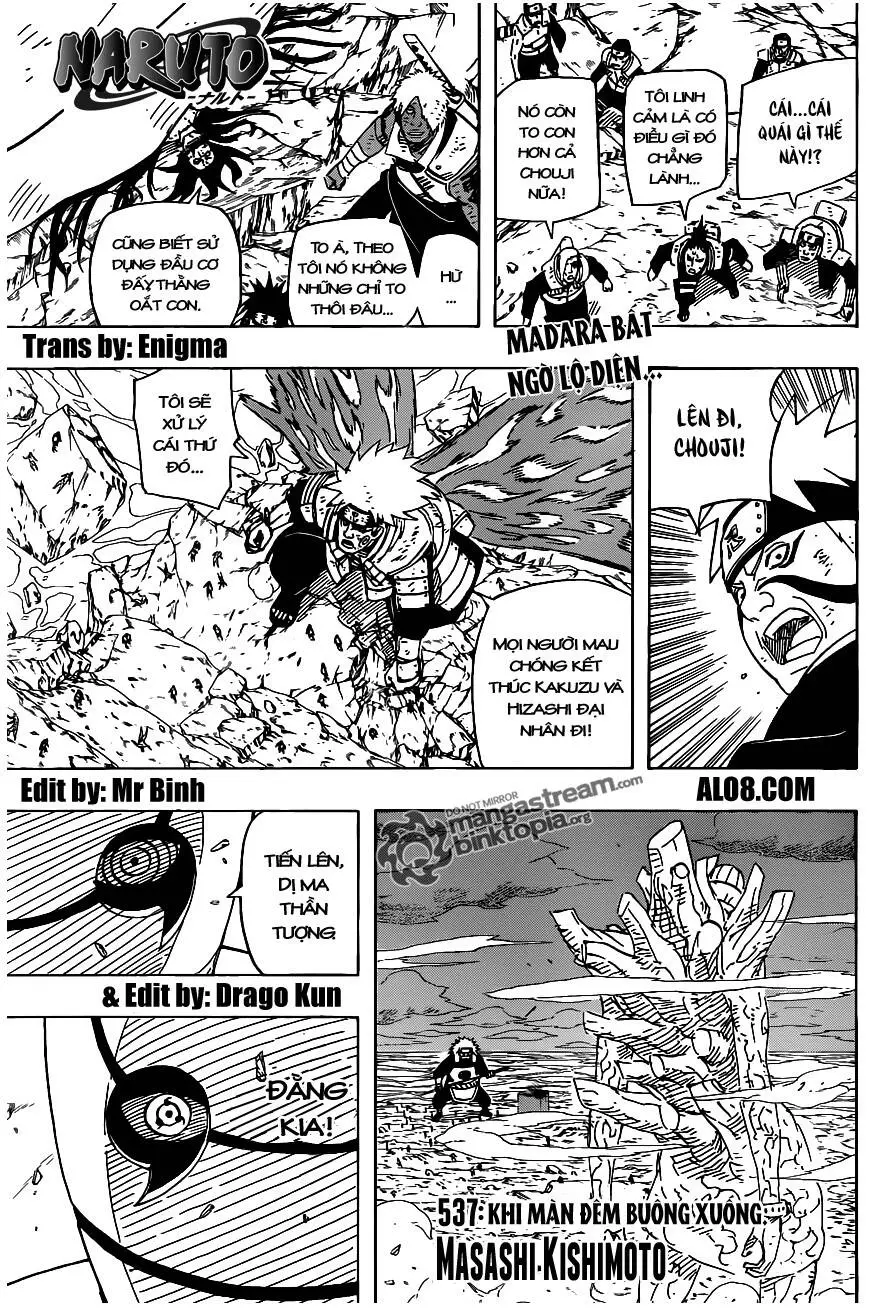 Naruto Nettruyen ZZZ Chương 537 Page 1