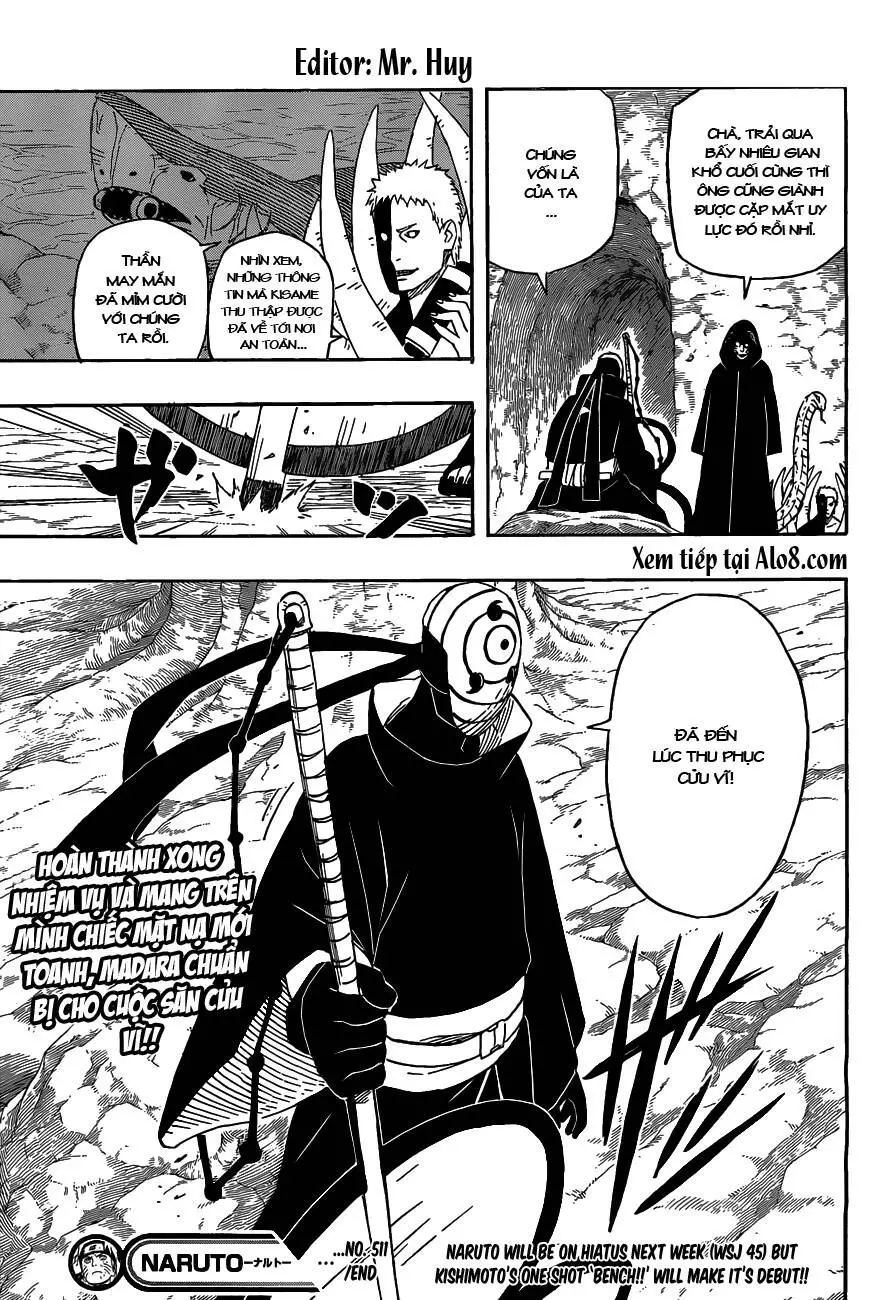 Naruto Nettruyen ZZZ Chương 511 Page 17