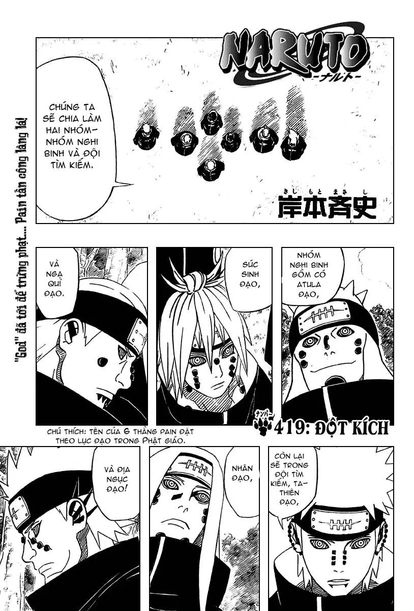 Naruto Nettruyen ZZZ Chương 419 Page 1