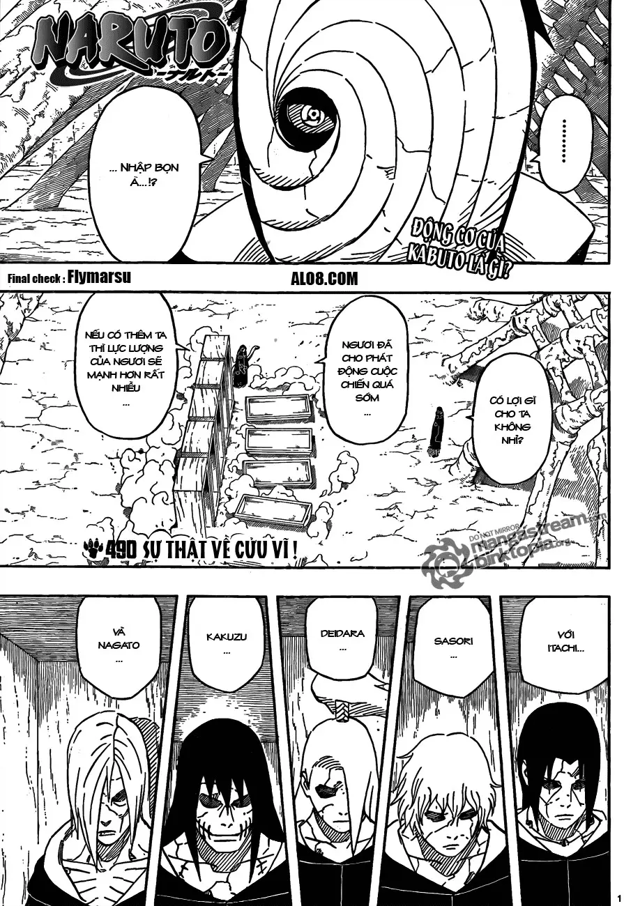 Naruto Nettruyen ZZZ Chương 490 Page 1