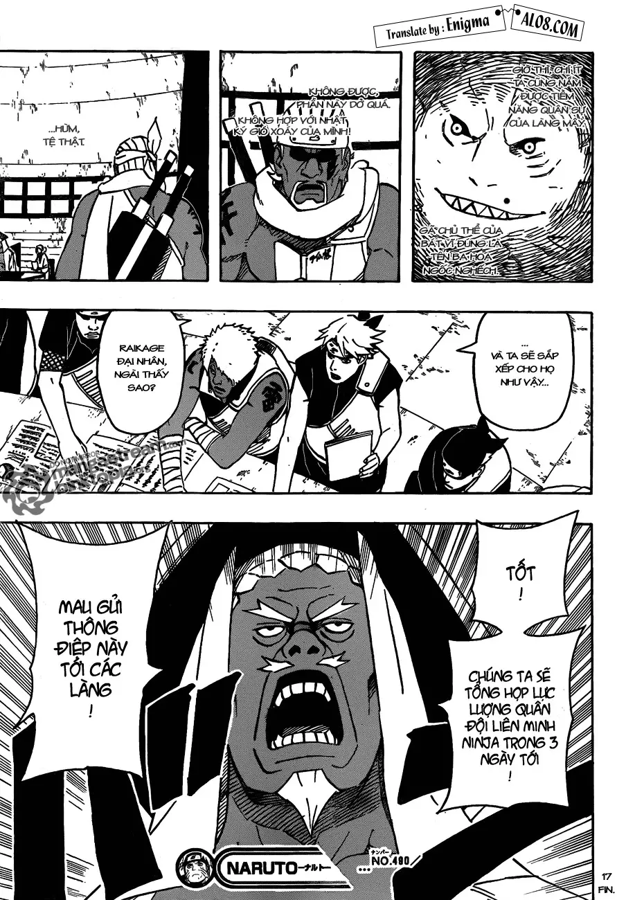 Naruto Nettruyen ZZZ Chương 490 Page 17