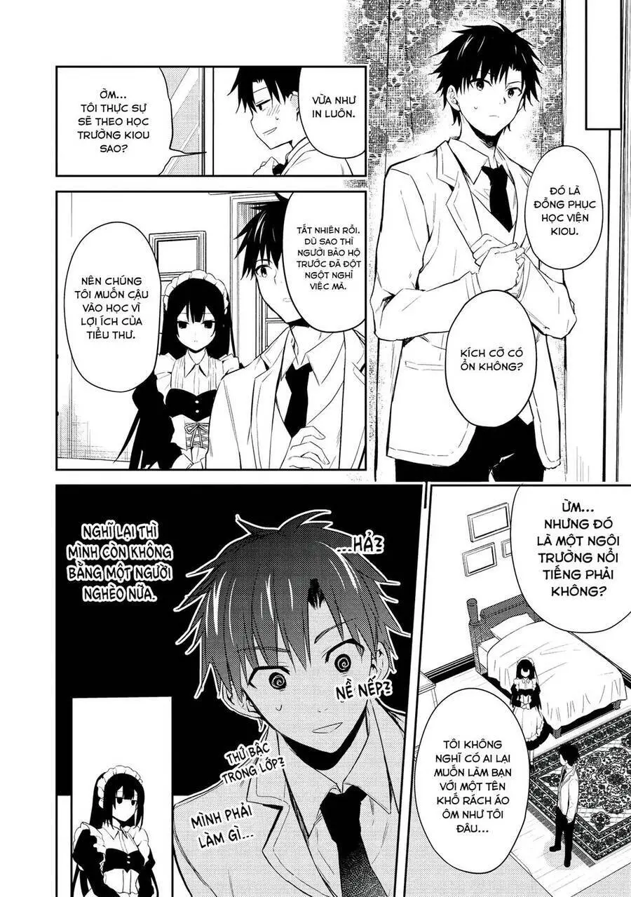 Saijo No Osewa Takane No Hana-Darakena Meimon-Kou De, Gakuin Ichi No Ojou-Sama (Seikatsu Nouryoku Kaimu) Wo Kagenagara Osewa Suru Koto Ni Narimashita Nettruyen ZZZ Chương 2.2 Page 11