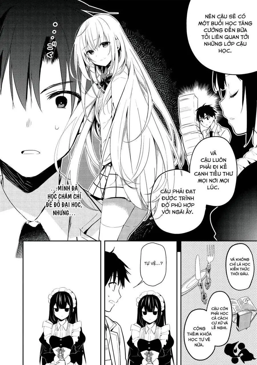 Saijo No Osewa Takane No Hana-Darakena Meimon-Kou De, Gakuin Ichi No Ojou-Sama (Seikatsu Nouryoku Kaimu) Wo Kagenagara Osewa Suru Koto Ni Narimashita Nettruyen ZZZ Chương 2.2 Page 15