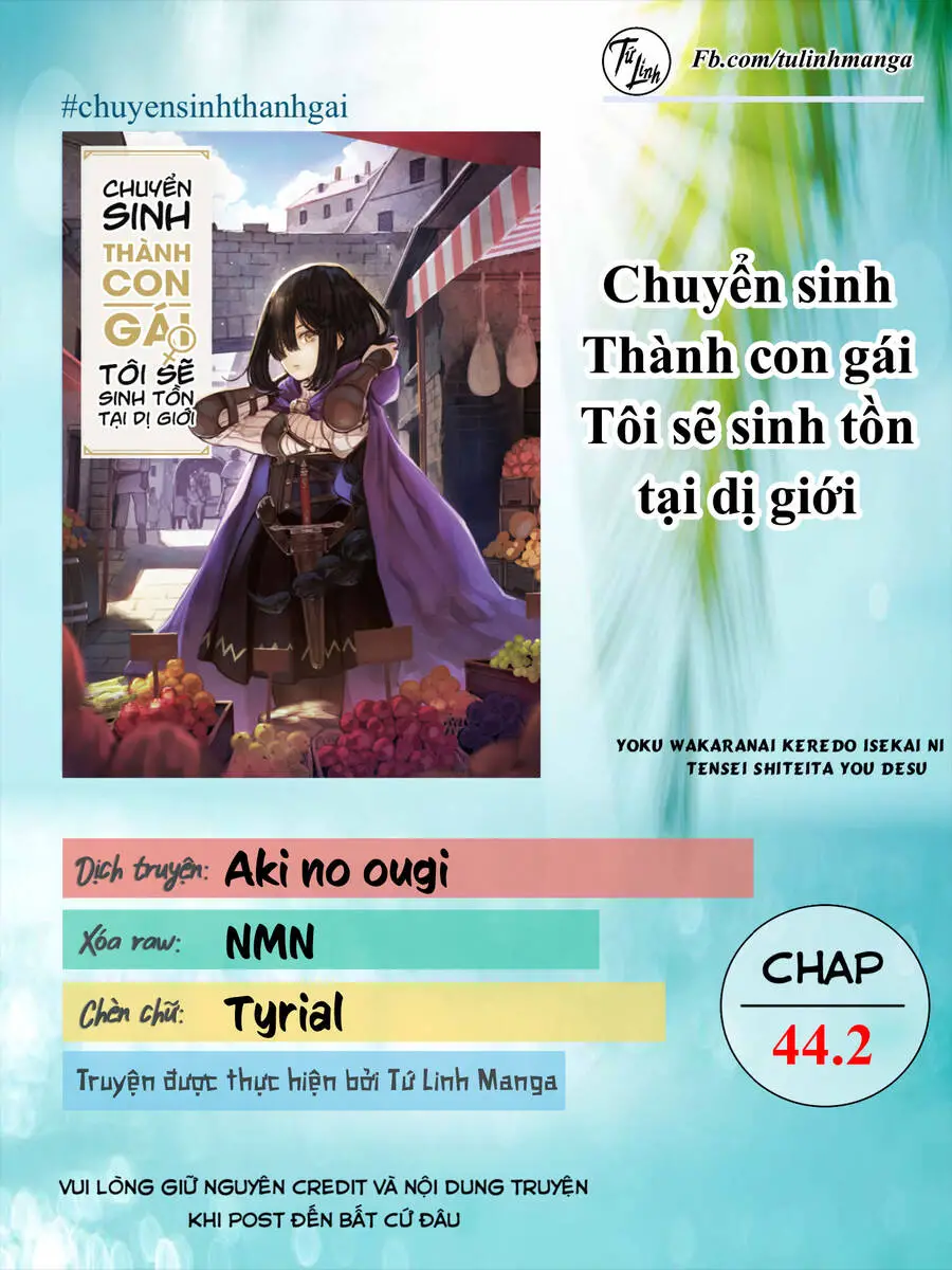 Chuyển Sinh Thành Con Gái, Tôi Sẽ Sinh Tồn Tại Dị Giới Nettruyen ZZZ Chương 44.2 Page 2