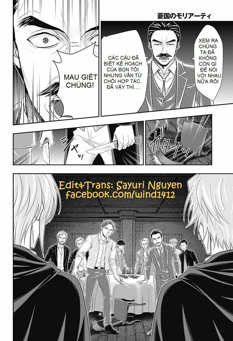 Yukoku No Moriarty Nettruyen ZZZ Chương 28 Page 9