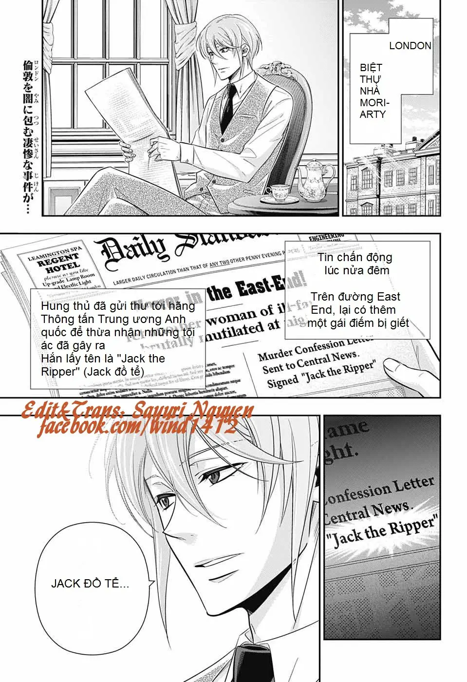 Yukoku No Moriarty Nettruyen ZZZ Chương 24 Page 3