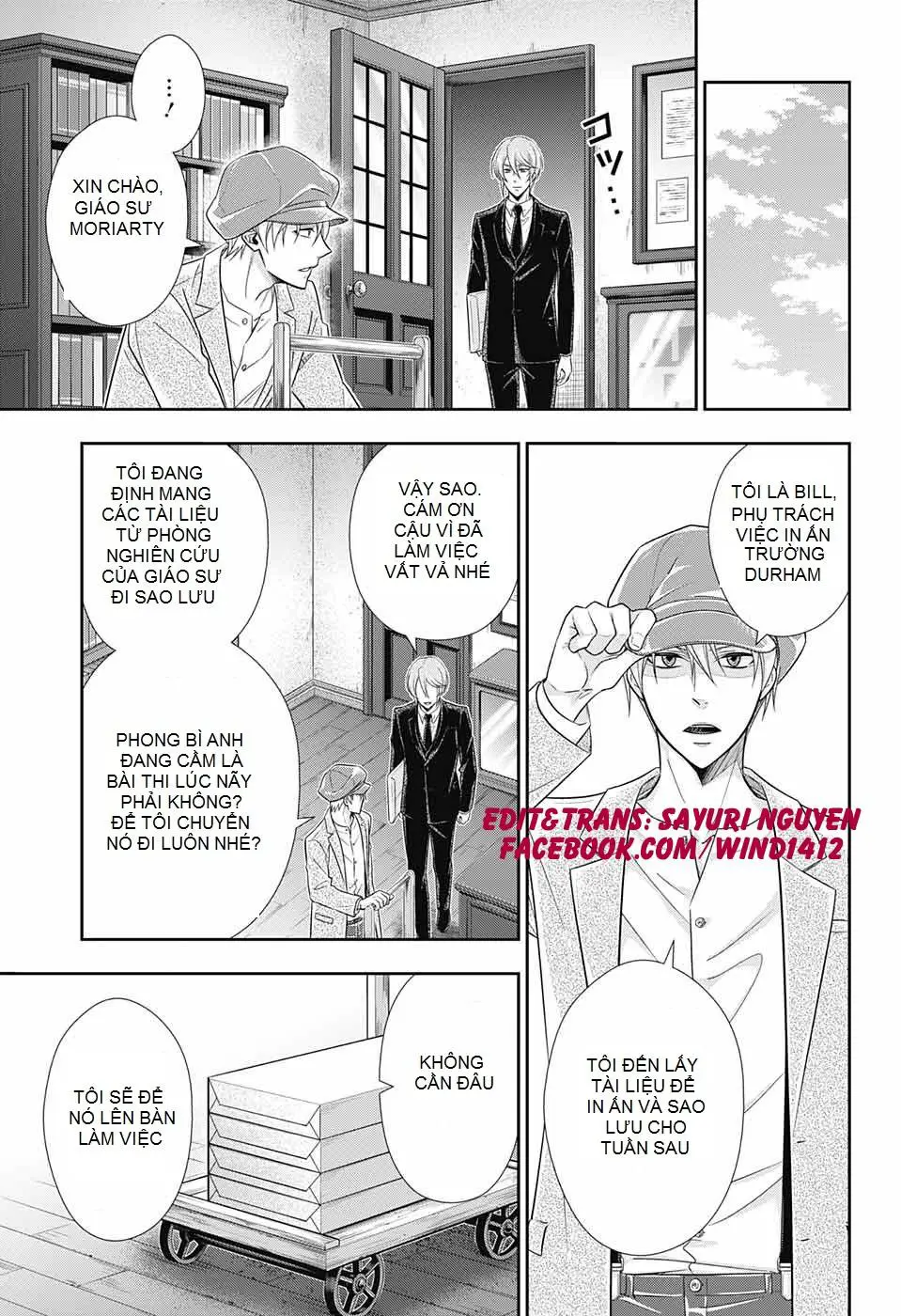 Yukoku No Moriarty Nettruyen ZZZ Chương 31 Page 9