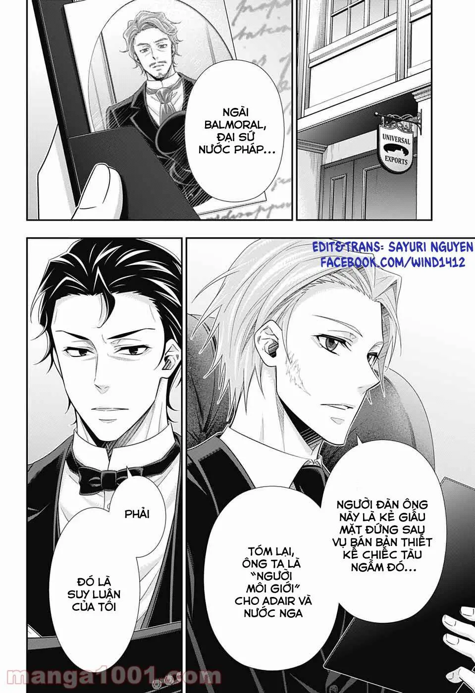Yukoku No Moriarty Nettruyen ZZZ Chương 58 Page 9