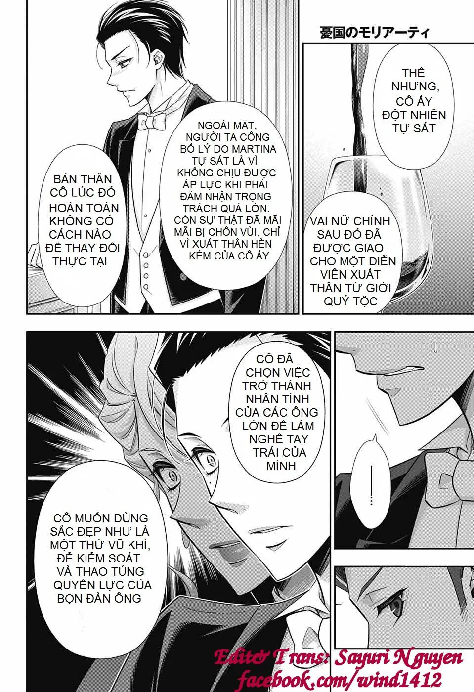 Yukoku No Moriarty Nettruyen ZZZ Chương 21 Page 6
